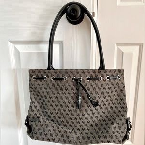 Dooney & Bourke Signature Tote with Tassels - Black